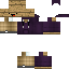 Minecraft skin texture, 64x64 pixels