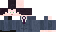 Minecraft skin texture, 64x32 legacy pixels