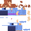 Minecraft skin texture, 64x64 pixels