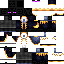 Minecraft skin texture, 64x64 pixels