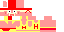Minecraft skin texture, 64x32 legacy pixels