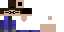 Minecraft skin texture, 64x32 legacy pixels