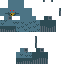Minecraft skin texture, 64x64 pixels