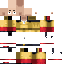 Minecraft skin texture, 64x64 pixels