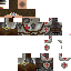 Minecraft skin texture, 64x64 pixels