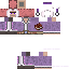 Minecraft skin texture, 64x64 pixels