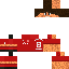 Minecraft skin texture, 64x64 pixels