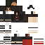 Minecraft skin texture, 64x64 pixels
