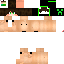 Minecraft skin texture, 64x64 pixels