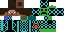 Minecraft skin texture, 64x32 legacy pixels