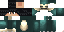 Minecraft skin texture, 64x32 legacy pixels