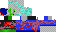 Minecraft skin texture, 64x32 legacy pixels