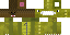 Minecraft skin texture, 64x32 legacy pixels