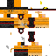 Minecraft skin texture, 64x64 pixels