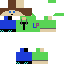 Minecraft skin texture, 64x64 pixels