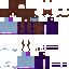 Minecraft skin texture, 64x64 pixels