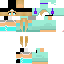 Minecraft skin texture, 64x64 pixels