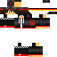 Minecraft skin texture, 64x64 pixels