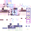 Minecraft skin texture, 64x64 pixels