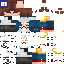 Minecraft skin texture, 64x64 pixels