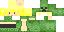 Minecraft skin texture, 64x32 legacy pixels