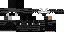Minecraft skin texture, 64x32 legacy pixels