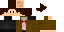 Minecraft skin texture, 64x32 legacy pixels