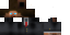 Minecraft skin texture, 64x32 legacy pixels
