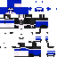 Minecraft skin texture, 64x64 pixels