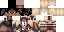 Minecraft skin texture, 64x32 legacy pixels