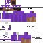 Minecraft skin texture, 64x64 pixels