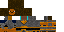 Minecraft skin texture, 64x32 legacy pixels