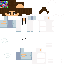 Minecraft skin texture, 64x64 pixels