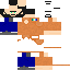 Minecraft skin texture, 64x64 pixels