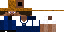 Minecraft skin texture, 64x32 legacy pixels