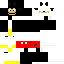 Minecraft skin texture, 64x64 pixels