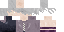 Minecraft skin texture, 64x32 legacy pixels