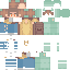 Minecraft skin texture, 64x64 pixels
