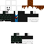 Minecraft skin texture, 64x64 pixels