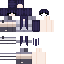 Minecraft skin texture, 64x64 pixels
