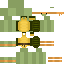 Minecraft skin texture, 64x64 pixels