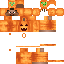 Minecraft skin texture, 64x64 pixels