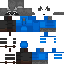 Minecraft skin texture, 64x64 pixels
