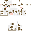 Minecraft skin texture, 64x64 pixels