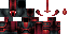 Minecraft skin texture, 64x32 legacy pixels