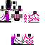Minecraft skin texture, 64x64 pixels