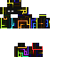 Minecraft skin texture, 64x64 pixels