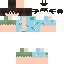 Minecraft skin texture, 64x64 pixels
