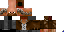 Minecraft skin texture, 64x32 legacy pixels