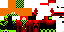 Minecraft skin texture, 64x32 legacy pixels